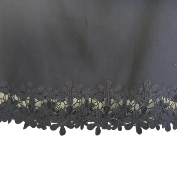 Zara Crochet Trim Mini Skirt - Picture 4 of 4